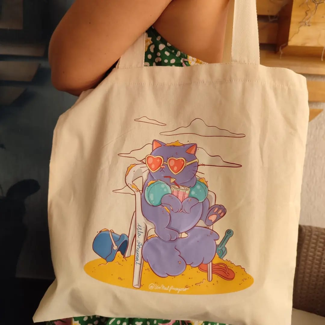 Tote Bag Gato